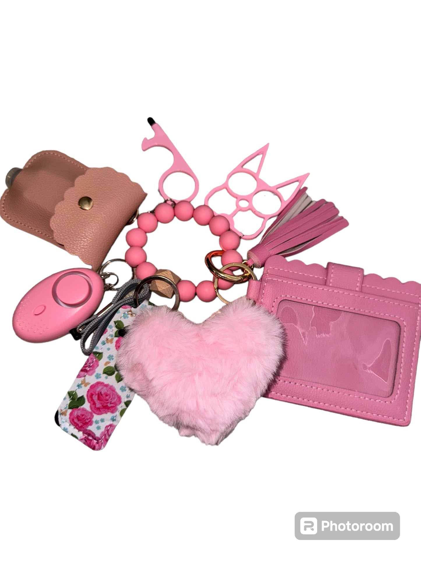 Well Equipped Keychains with Card Holder Wristlets