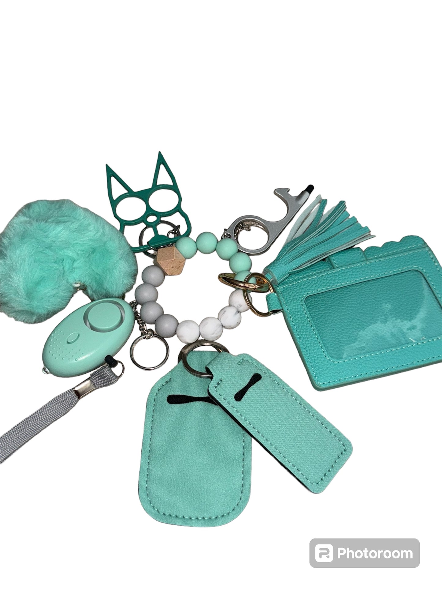 Well Equipped Keychains with Card Holder Wristlets