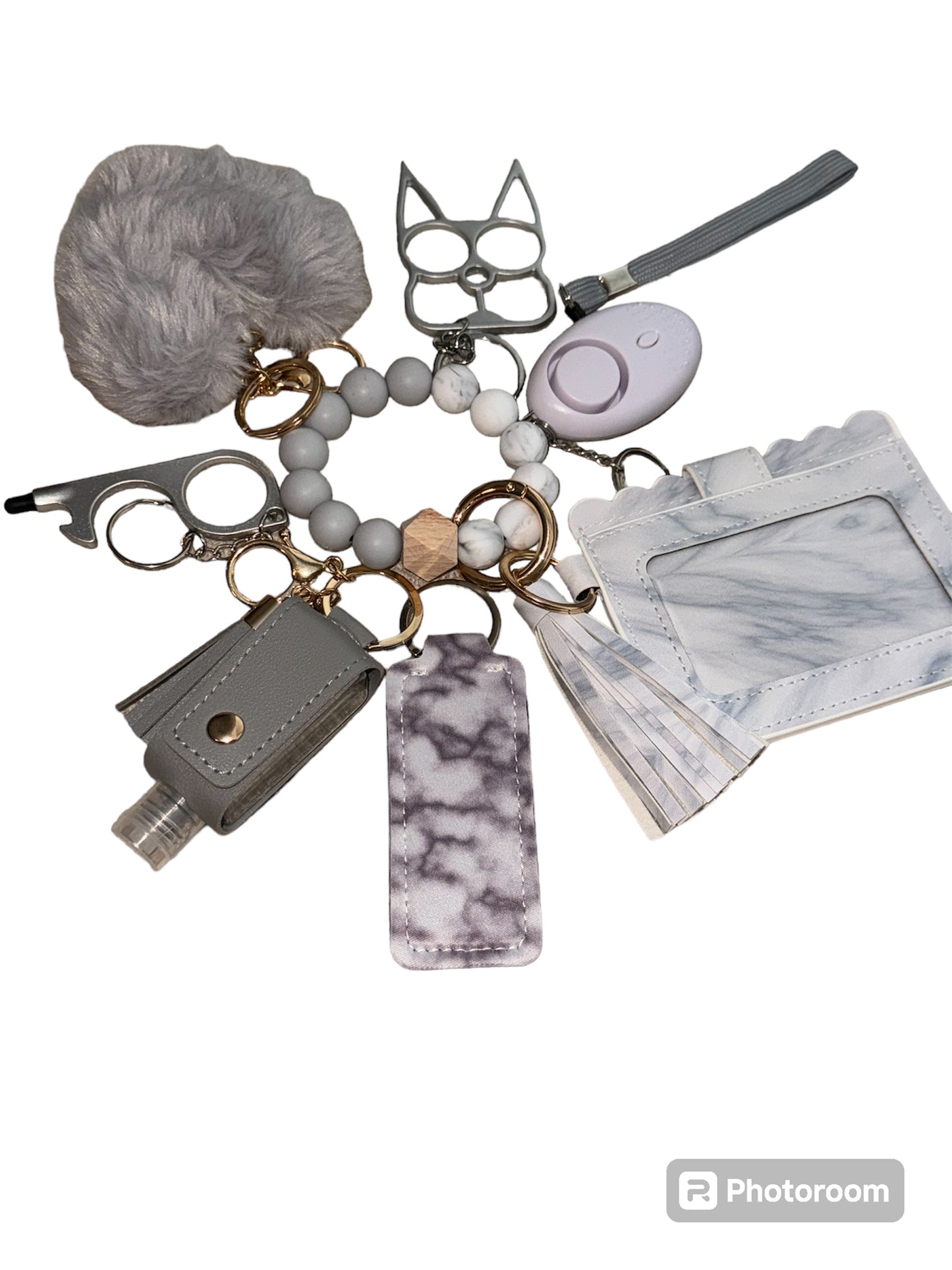 Well Equipped Keychains with Card Holder Wristlets